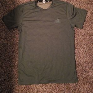 Dark Green Adidas Tee